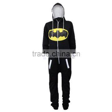 Wholesale cheap man fashion comfortable christmas hooded adult onesie