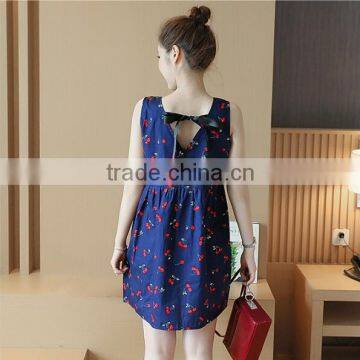 Zm51057a Good Look Ladies Breastfeeding Dress Maternity Clothes photo-3