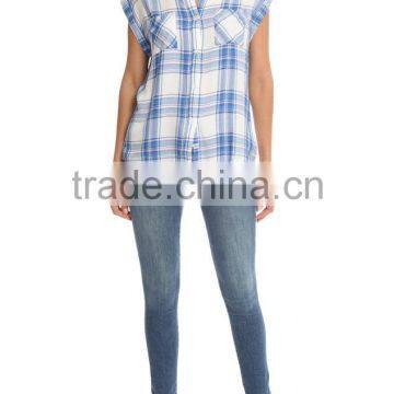 2016 New Arrival no Brand Name Lady Pants,custom Lady Pants,denim Lady Pants photo-2