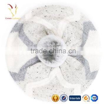 100 Cashmere Best Knit Designer Beanies Hats photo-3