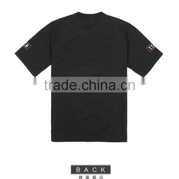 OEM Short Sleeve Round Neck 100% Cotton Tshirt Printing Custom t Shirt Men t Shirt Wholesale photo-4