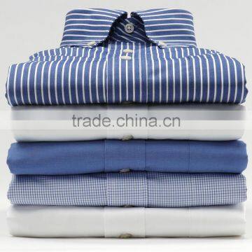 2016 100% Cotton Mens Casual Slim Fit Dress Shirts Latest Shirt Designs for Men photo-4