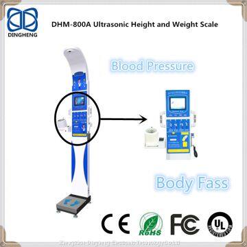 DHM-800A Medical and Personal  weighing scale with height measurement  and Body composition Analysis ,blood pressure