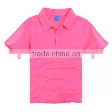 Breathable and Comfortable Short Sleeve Kids Polo Shirts Made of 100% Cotton photo-3