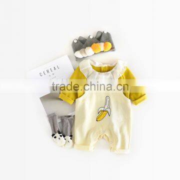 S60661B 2017 Baby Girl Boy Overalls Summer Pants Print Toddler Short Pants photo-2