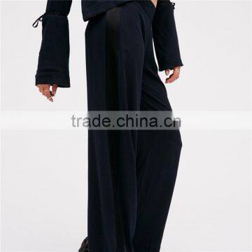 Shibuya Soft Women Chiffon Dress Pants Ladies Pants Sets photo-6
