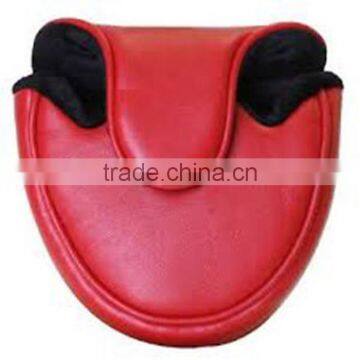 Red Quality PU Mallet Golf Putter Headcover photo-3
