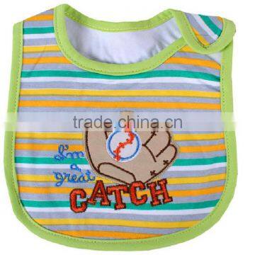 Hot sale baby bibs new designs cute cotton dental bib