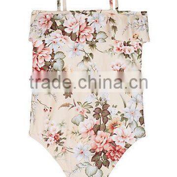 Lovely Children Custom Little Girls One-Piece Swimsuit Cute Young Girl Modeling Bikini Kids Swimwear photo-5