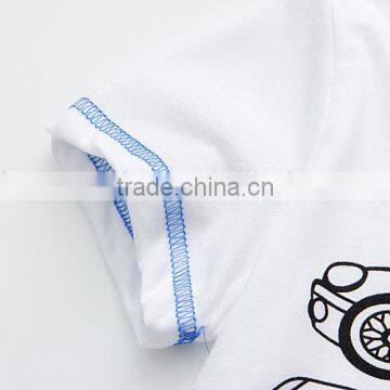 Wholesale Summer Cotton Priting Kids Girl Short Sleeve t Shirts photo-3