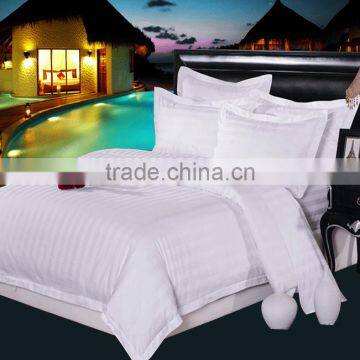 Luxury 5 star hotel embroider bed linen from China manufactor