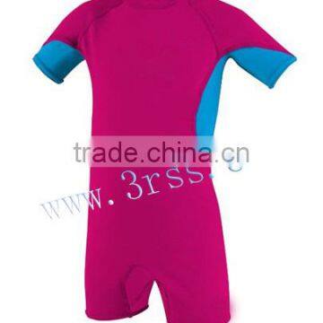 2014 one piece rash suit for girl