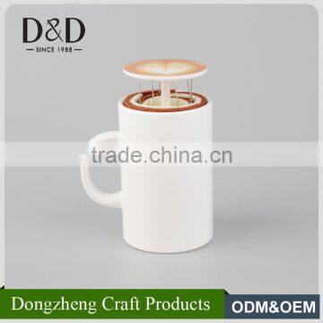 New design innovative customized coffee mug sewing pin cushion