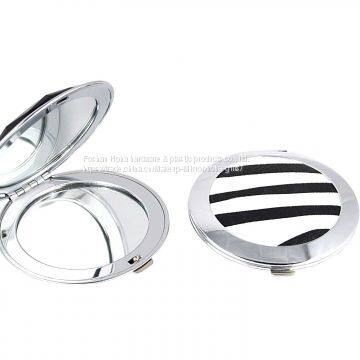 Zebra PU Gift Set With Cosmetic Mirror Card Box Handbag Holder Luggage Tag photo-2