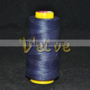 45/2 Color fade away cotton sewing thread Indigo sewing thread