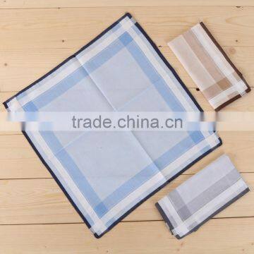 Hot Sale Wholesale Good Quality 100% Cotton Classic Mens Handkerchief photo-4