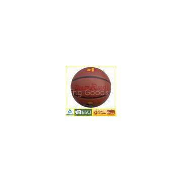 Eco friendly Laminated synthetic leather Basketball / custom youth basketballs