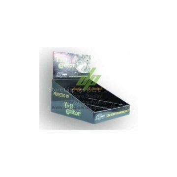 Custom POP Promotional gift paper Cardboard Counter Displays shelf for retailing
