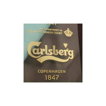customize metal logo sticker