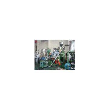 185 KW Two Stage PVC Plastic Pelletizing Line 60rpm , Pellet Maker Machine