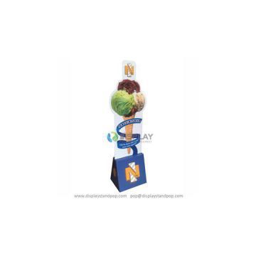 Eye-catching POP up Advertising Display, Cardboard Advertising Display Stands for Ice-cream Advertising