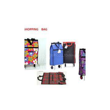 CHEAP SHOPPING TROLLEY BAG, FOLDABLE SHOPPING BAG,WITH WHEELS , G3001, GL3003