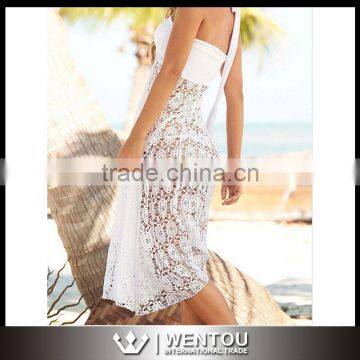 Sexy Lace Beach Cover Up Dress photo-5
