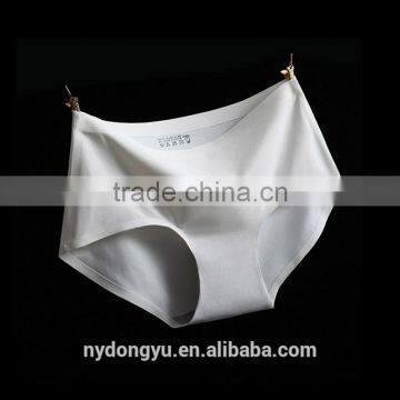 white 18color ice silk brief panties /cmx fragrance seamless period panties underwear / top quality panties