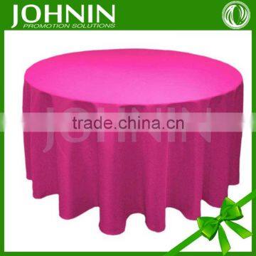 Simple color wholesale cheap polyester table cloth