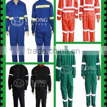 wholesale china manufacture oeko-Tex 100% cotton washing material protective coverall suit for worker