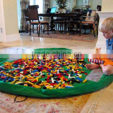 Factory Supplier Kids Lego Play Mat Organizer, Toy Storage Bag photo-6
