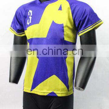 custom stylish low price men sublimation soccer shirt
