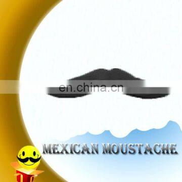 Party lifelike fake moustache / Curly Mexican moustache MMO-0168