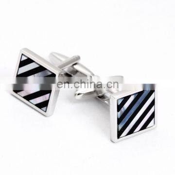 High Quality Cuff Links Gifts Shirt Silver Cufflinks photo-2