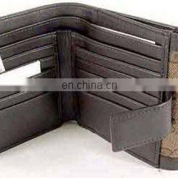 Cowhide leather Wallet/ Brown Leather Fashion Wallet