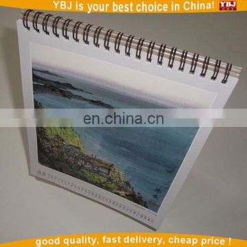 promotional monthly calendars&desk calendar ,2017 China wholesale factory making acrylic table calendar design