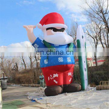 Advertising Outdoor Airblowing Christmas Inflatable Santa Claus for Christmas Decoration photo-4