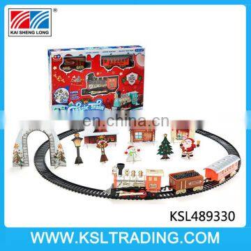 Electric railway train best toys for christmas toys gift