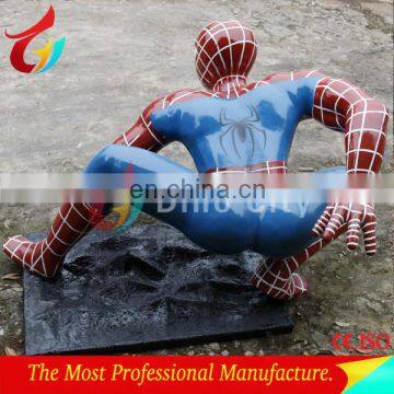Life Size Spiderman Statue Fiberglass Sculpture photo-5