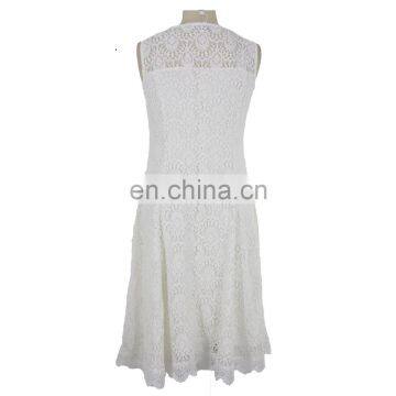 Crochet Lace Dress Women Evening Dress Occasion Wear photo-6
