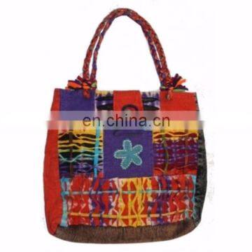 Women's Thai Style Cotton Hippie Hobo Shoulder bags