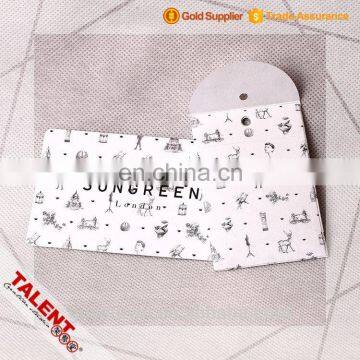 Custom Brand Name Logo Tag and Printed Paper Spare Button Bag for Clothing photo-2