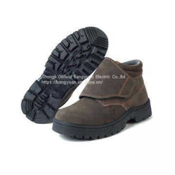 Comfortable Steel Toe Industrial Welding Safety Boots for Work