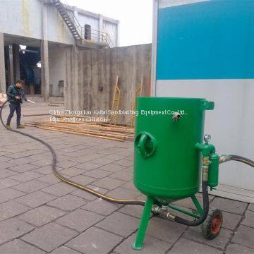 Dry Mobile Sand Blaster，Can Spray Stone and Large Pipe Inner Wall photo-2