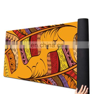 Hot selling eco friendly suede natural rubber yoga mat