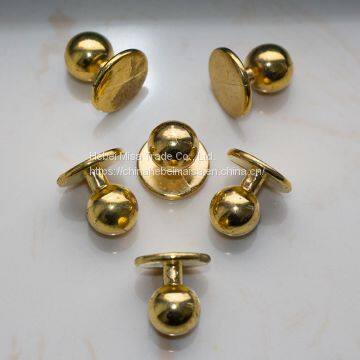 Plastic Golden and Sliver Buttons Restaurant Uniforms Chef Jacket Uniform Suit Buttons photo-4