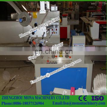 Horizontal Flow Lollipop Packing Wrapper Pillow Package Bag Automatic Packaging Machine For Candy