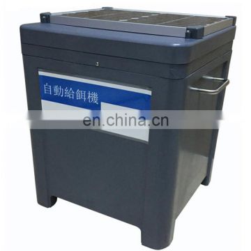 high capacity good performance automatic pond fish food feeder