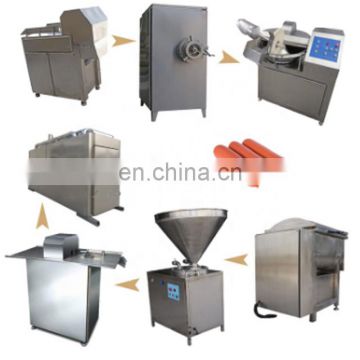 High efficient sausage production line with meat smoking machine