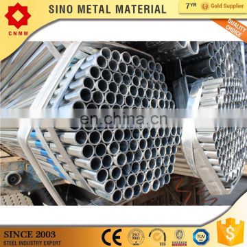 q235 scaffolding steel pipe galvanised threaded both ends pregalvanized steel pipes